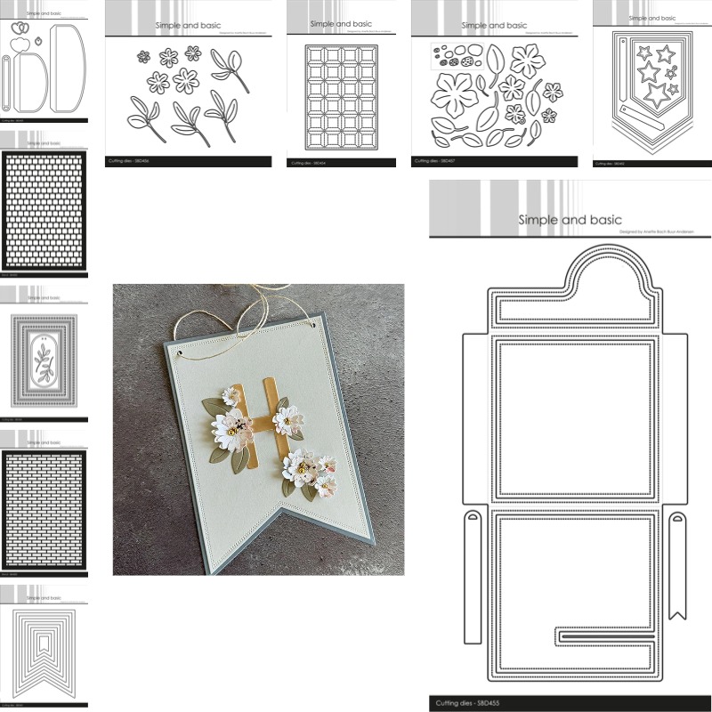 Candle Sachet - Lange strips worden gebruikt om kartonnen