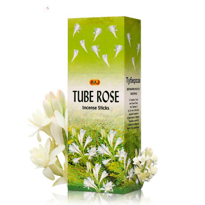 Candle Supplies India - TUBE ROSE India geïmporteerde wierookstokje Aroma