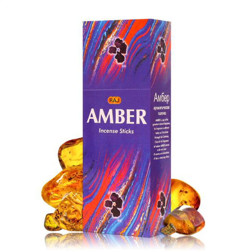 Candle Supplies India - Big Box India geïmporteerde wierook Amber
