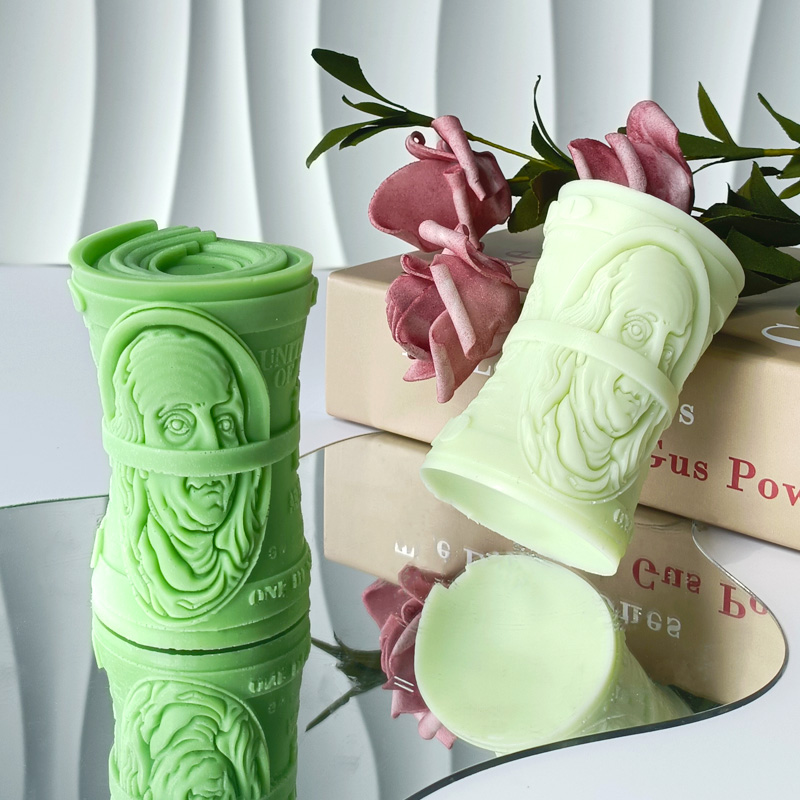 Candle Supplies Storage - 3D Geld Dollar Siliconen Mal DIY