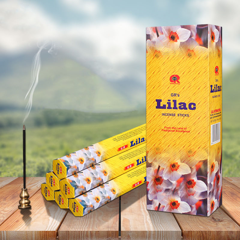 Candle Supplies India - India Wierook Kruidnagel Lila Aromatherpay Wierookstokje