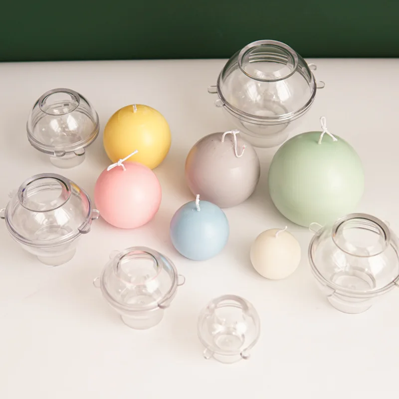 Candle Supplies Storage - 5-8 cm bolvormige kaars plastic mal