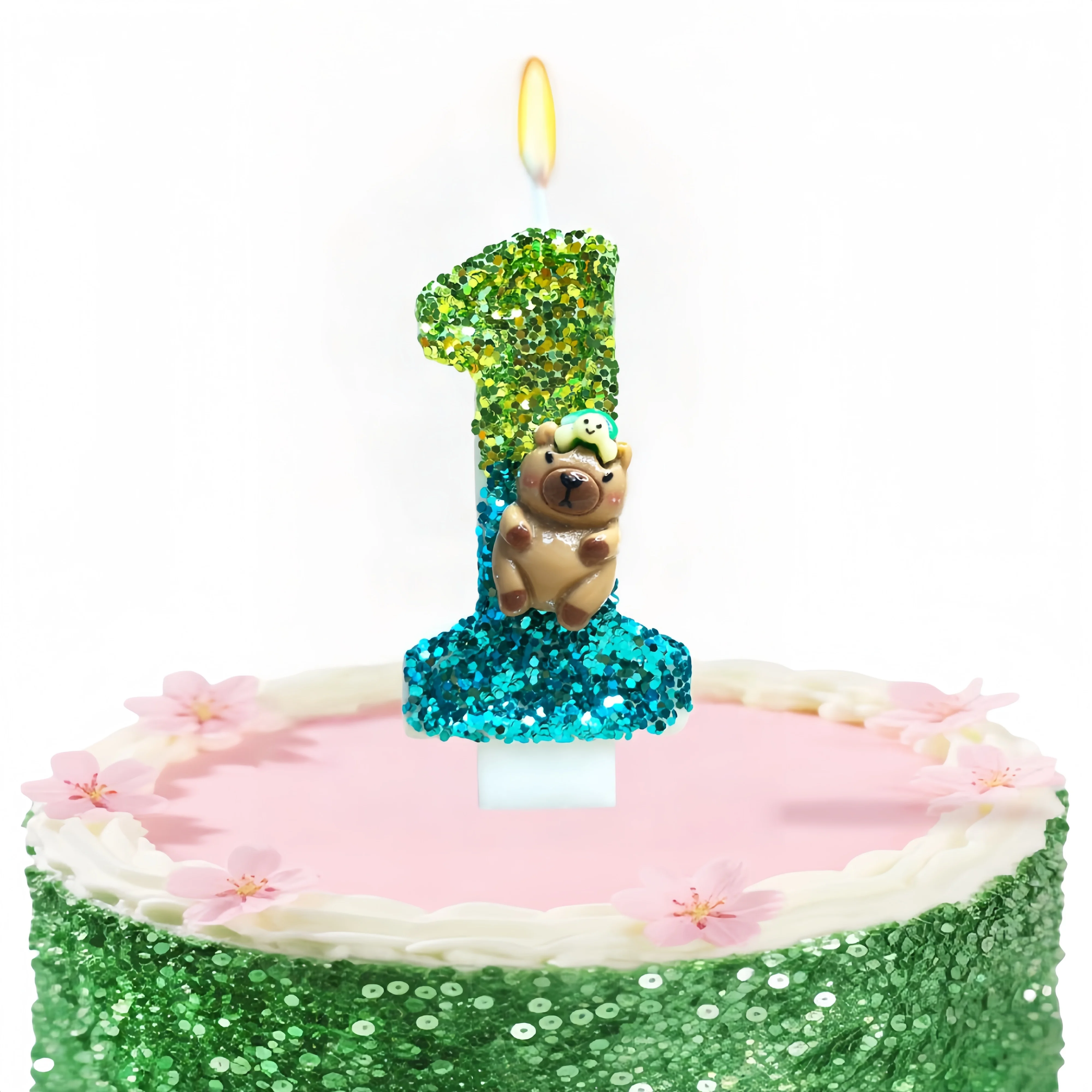 Zebra Candle Supplies - Capybara feestkaarsen benodigdheden nummer 1 tot