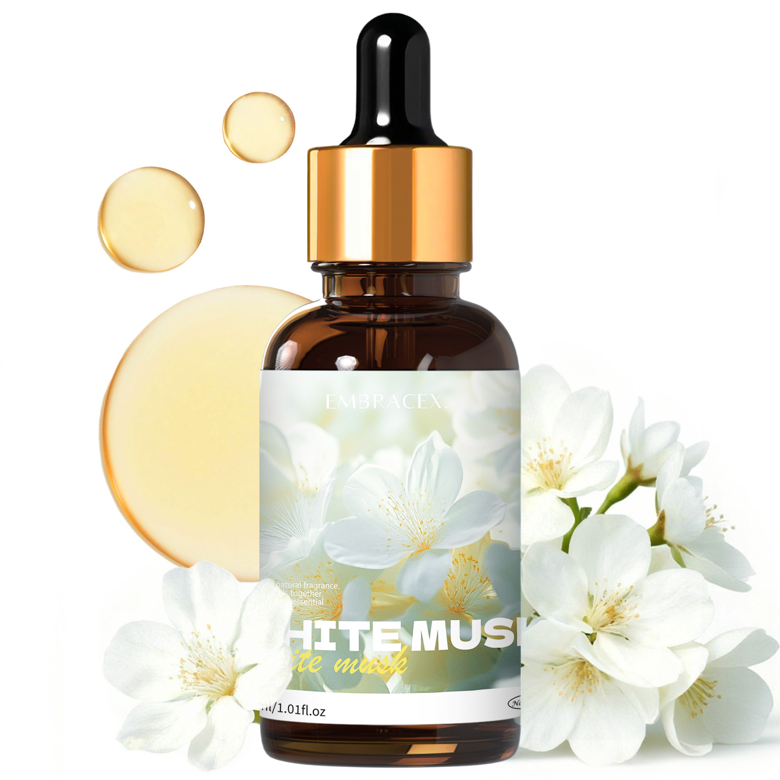 Candle Oil Supplies - 30ml Witte Muskus Essentiële Olie Autobenodigdheden,