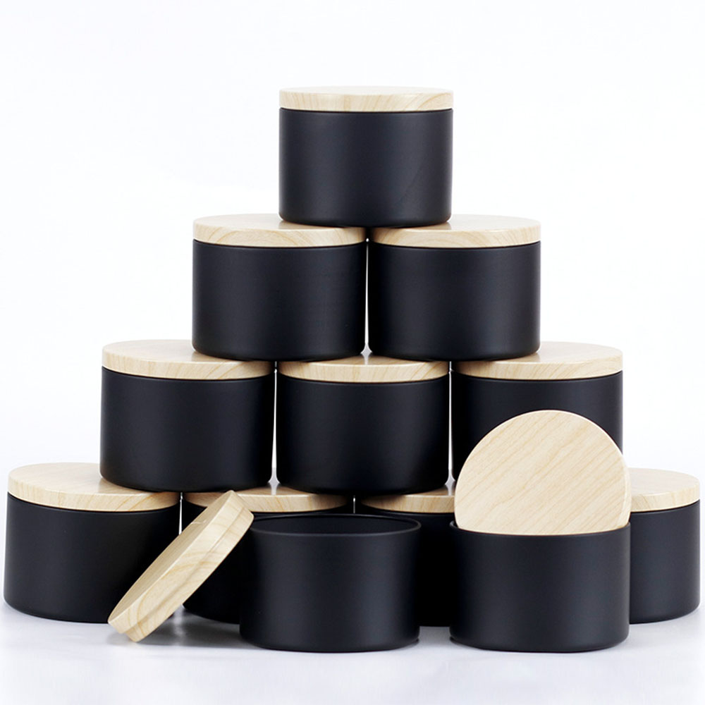 24 stks 4 oz Zwarte Kaars Pott - Candle Making Supplies Jars recensie en prijs