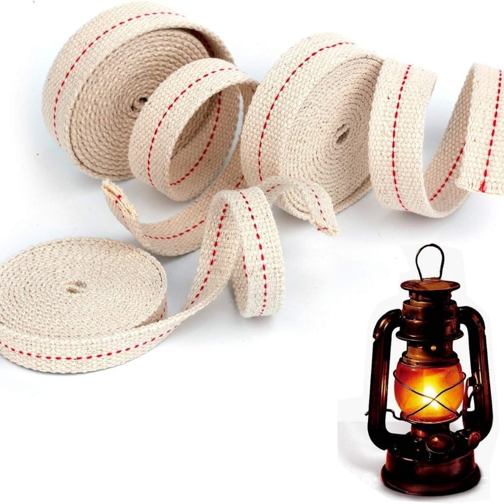 Platte gevlochten katoenen kaa - Candle Oil Supplies recensie en prijs