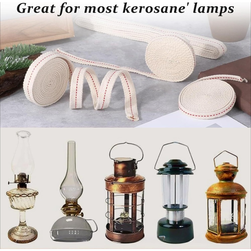 Platte gevlochten katoenen kaa - Candle Oil Supplies recensie en prijs