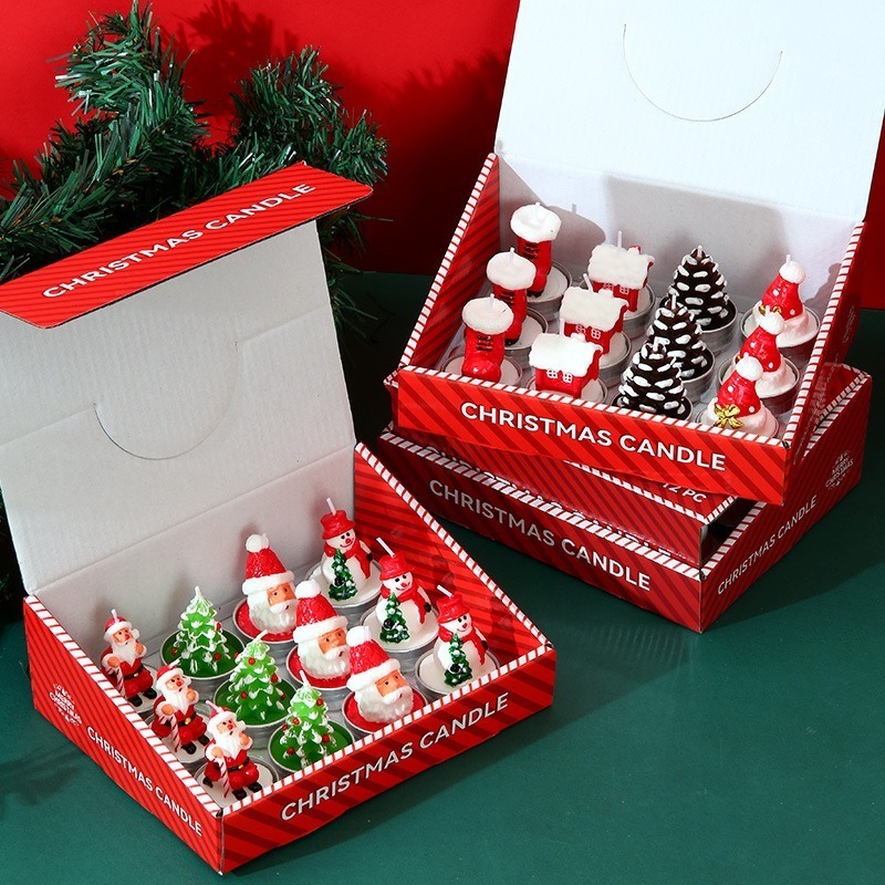 12 STKS Kaarsen Kerstdecoratie - Candle Oil Supplies recensie en prijs