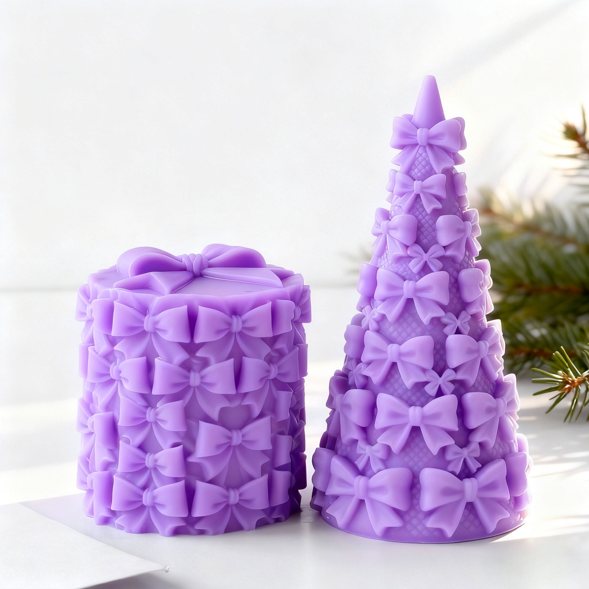 3D vlinderdas kerstboom gesche - Candle Supplies Storage recensie en prijs