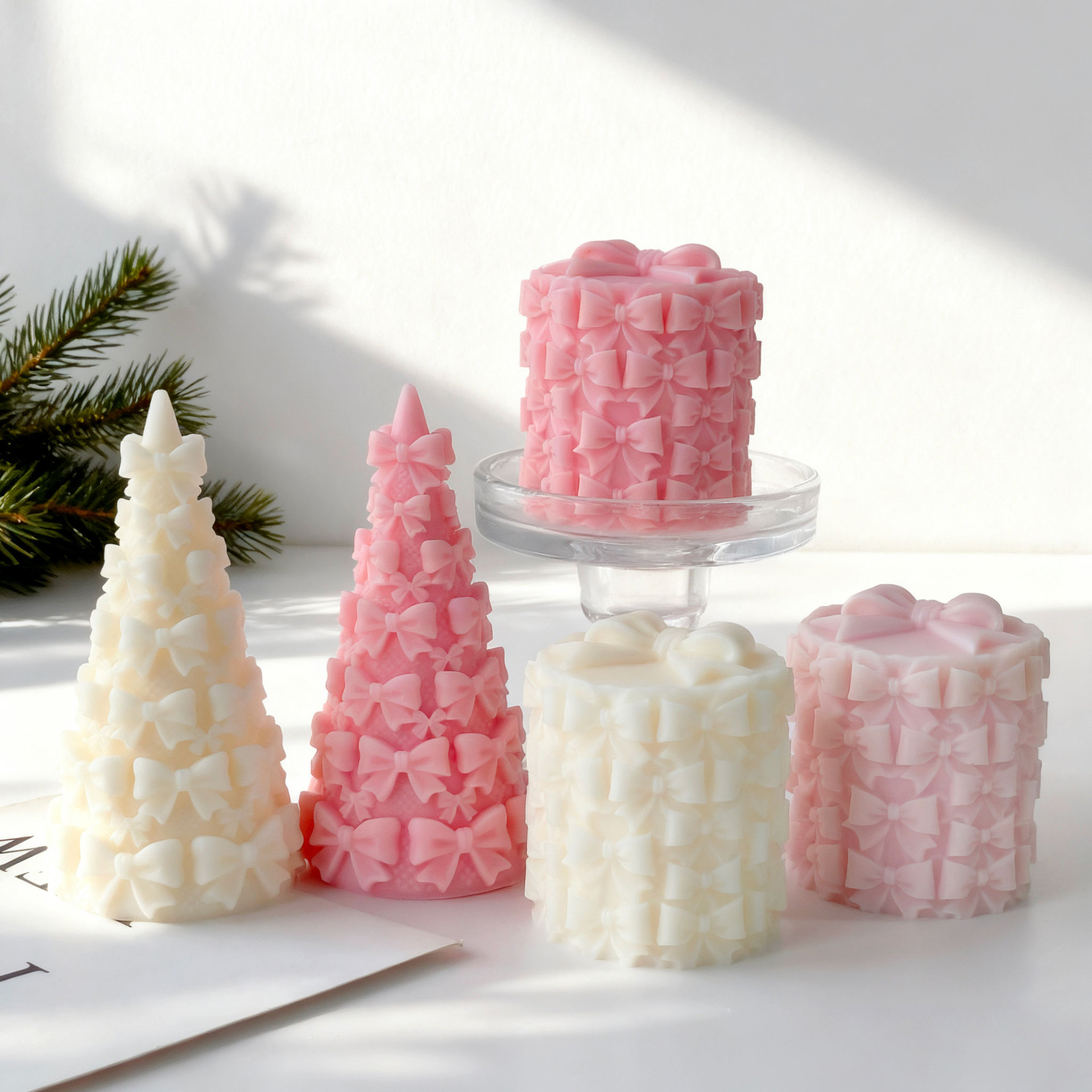 3D vlinderdas kerstboom gesche - Candle Supplies Storage recensie en prijs