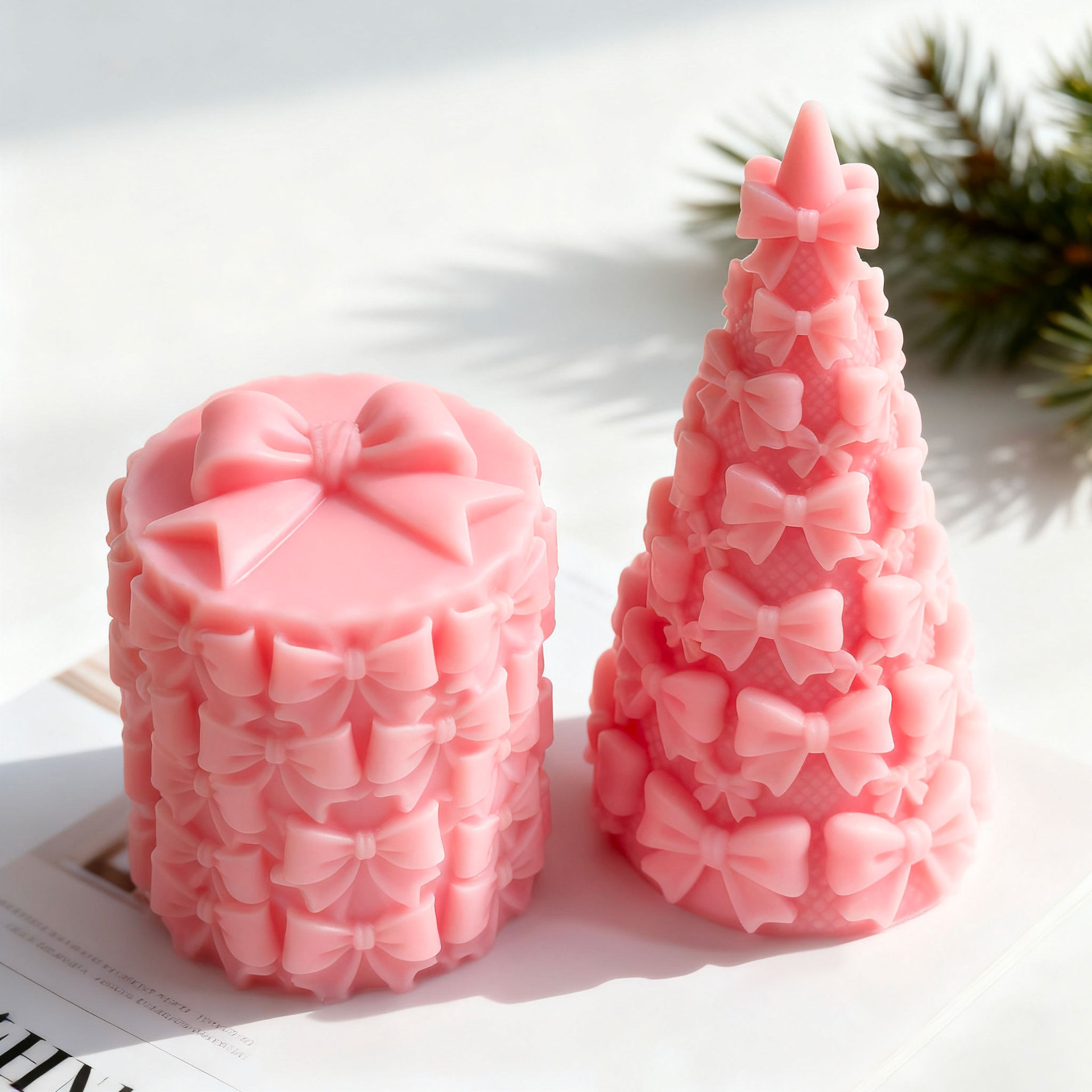 3D vlinderdas kerstboom gesche - Candle Supplies Storage recensie en prijs