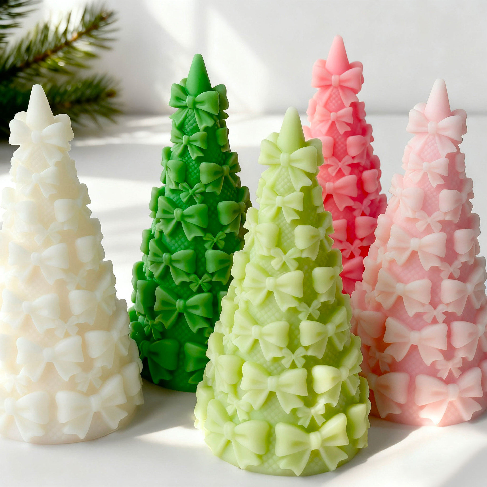 3D vlinderdas kerstboom gesche - Candle Supplies Storage recensie en prijs