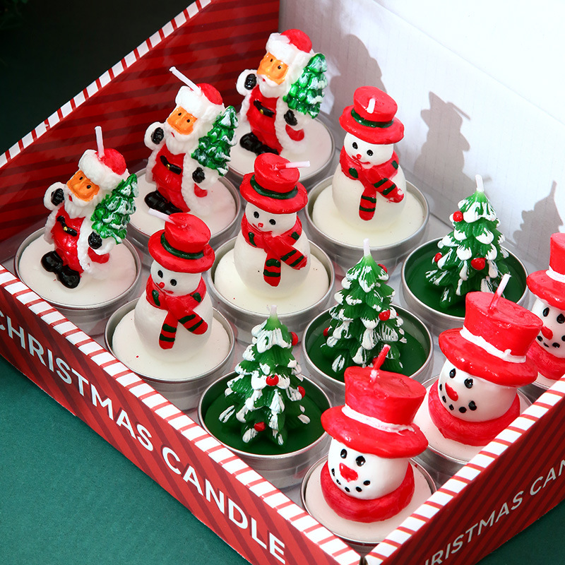 12 Kaarsen Kerstversiering Lev - Candle Oil Supplies recensie en prijs