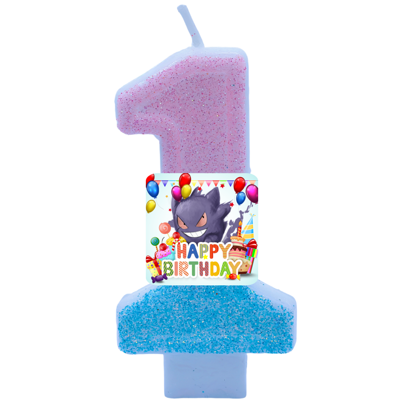 Pokemon Gengar Kaarsen Thema V - Zebra Candle Supplies recensie en prijs