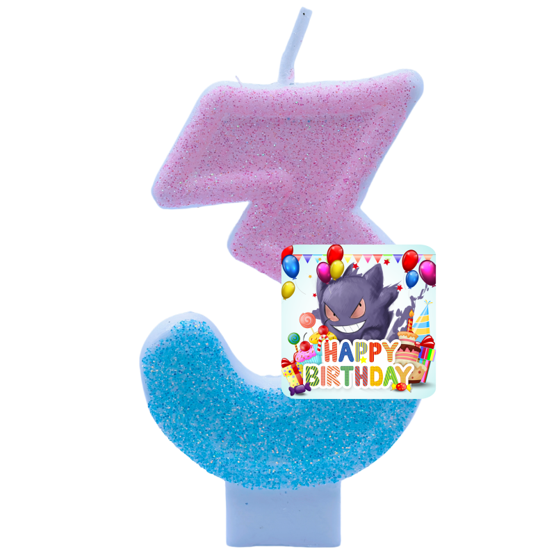 Pokemon Gengar Kaarsen Thema V - Zebra Candle Supplies recensie en prijs