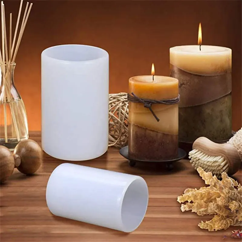 Cilinder siliconen kaars malle - Candle Supplies Storage recensie en prijs