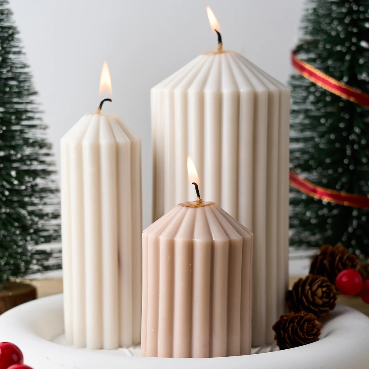 Gewoon Stijl Cilindrische Kaar - Candle Supplies Storage recensie en prijs