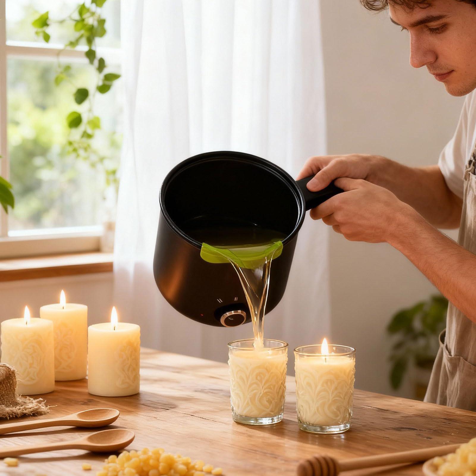 Kaarswas smeltpot 1,5L grote r - Candle Supplies Storage recensie en prijs