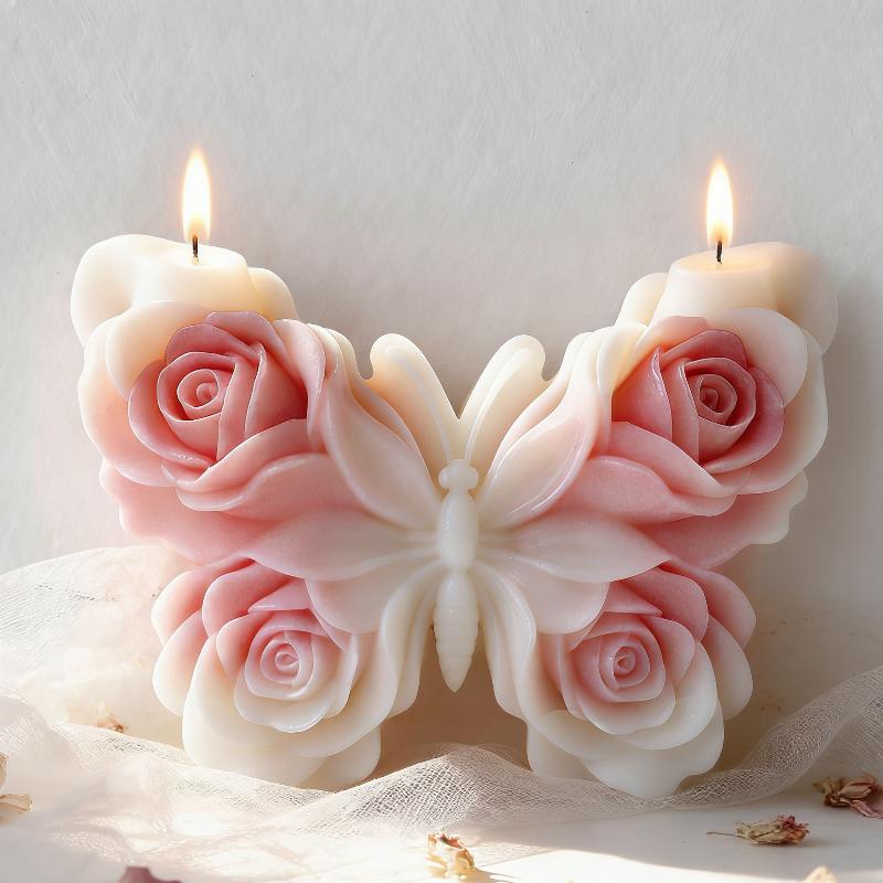DIY Rose Butterfly Form silico - Candle Supplies Storage recensie en prijs