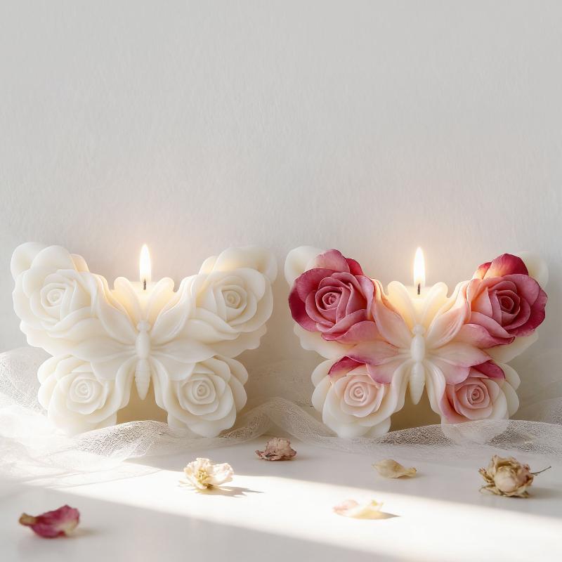 DIY Rose Butterfly Form silico - Candle Supplies Storage recensie en prijs