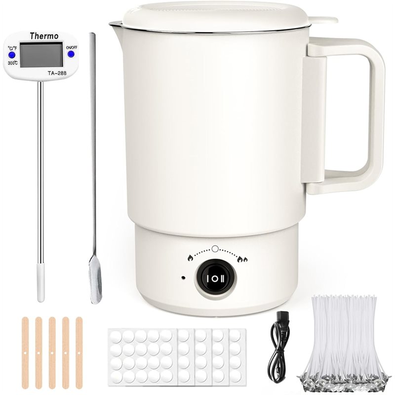 Elektrische wassmeltpotset 800 - Candle Supplies Uk recensie en prijs