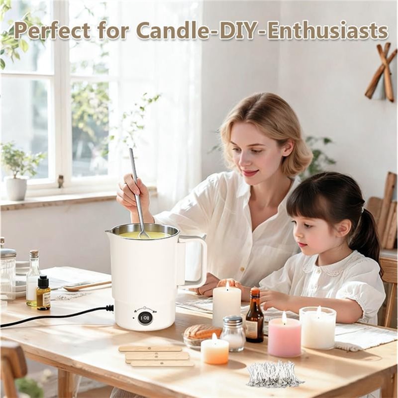 Elektrische wassmeltpotset 800 - Candle Supplies Uk recensie en prijs