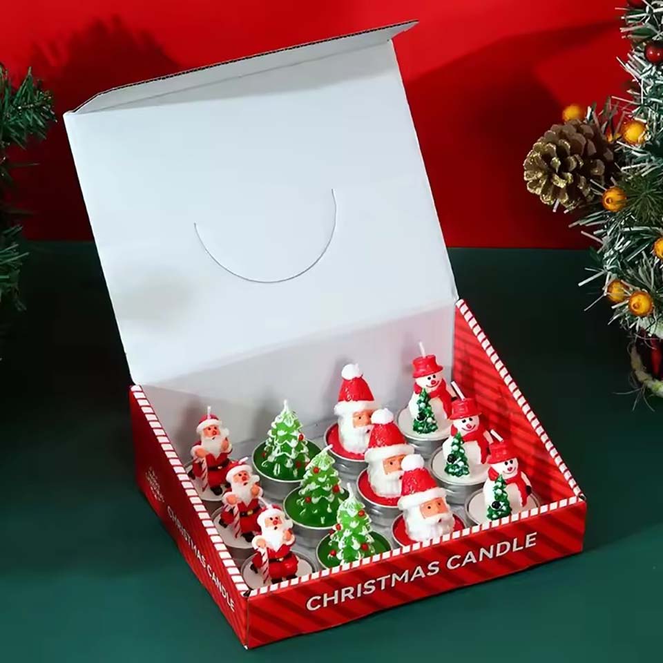 12 STKS Kaarsen Kerstdecoratie - Candle Oil Supplies recensie en prijs